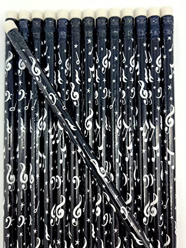 Lápices Zugar Land Musical Note Black and White 24 unidades miniatura 4
