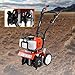 Samger Samger Mini caña Motor Cultivador 52cc 2 Tiempos Gas Gasolina Jardín...