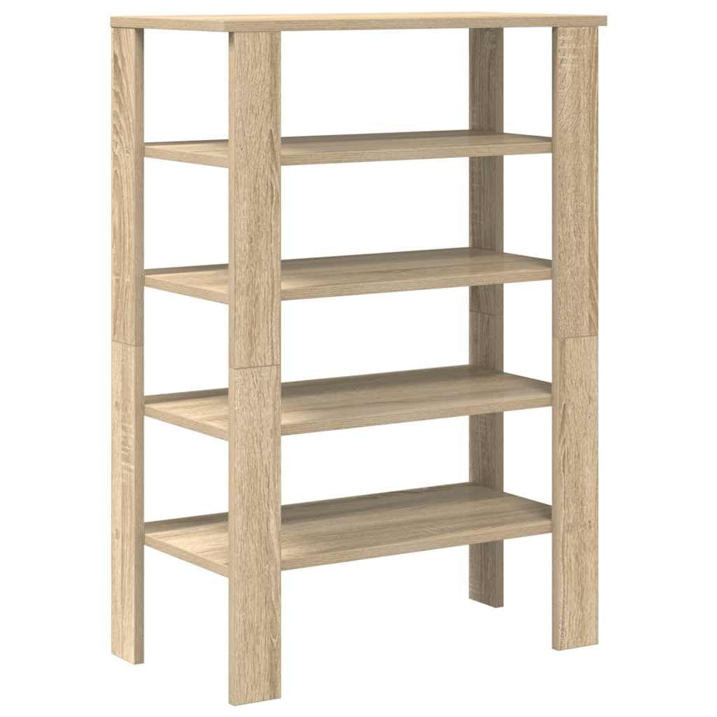 Stojak na buty dąb sonoma 61 x 32 x 87,5 cm drewno inżynieryjne