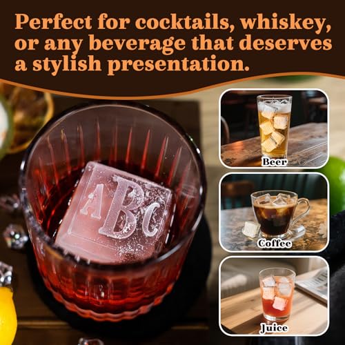 Molde de silicona para cubos de hielo personalizados miniatura 4