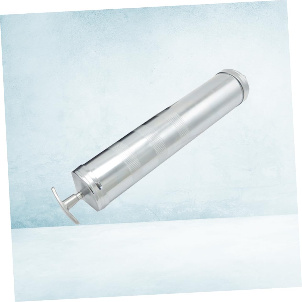 500cc Extractor for Fluid Transfer Lightweight Manual Hand Pump for Oil Water and Air for Lawn Equipment and Vehicles Silver Plating Style
