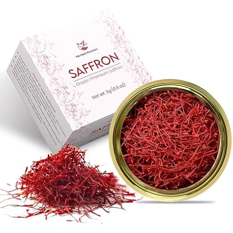 Herbal Heaven Pure Red Saffron Threads Cover