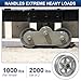 6 Inch V-Groove Steel Wheel, 7/8