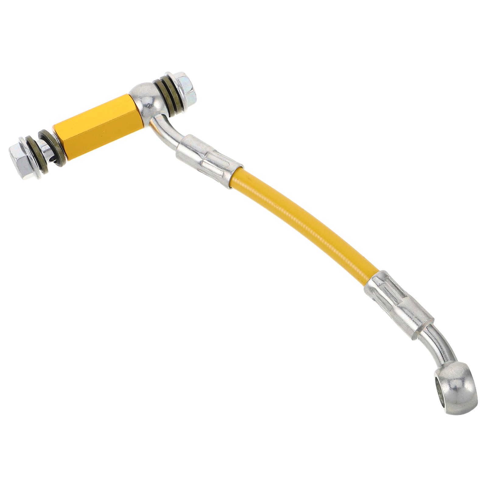 Extensor de línea de freno hidráulico Abaodam fácil de instalar para manguera de moto