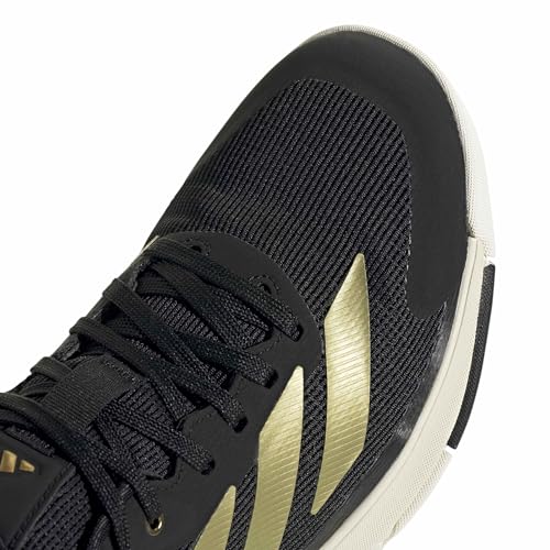 adidas Herren Crazyquick Lightstrike Padel Shoes, Off White/core Black/Gold met., 42 EU – Ansicht 5