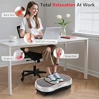 AXV Vibration Plate Exercise Machine Fitness Platform Body Vibrating Board — image 6