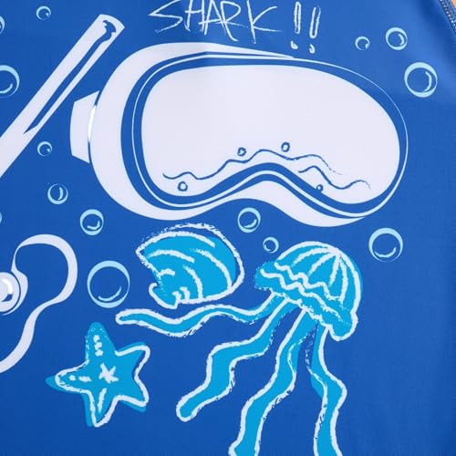 Image of UMELOK Boys' Rash Guard Swim Set