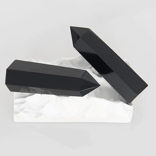 Miniatura 3 de Varita de cristal de labradorita, 1 varita de cristal de labradorita natural de 2.8 a 3.1 pulgadas, cristal curativo y piedras, torre de piedra de