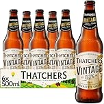 Thatchers Vintage - 6 x 500ml Bottles, Full- Bodied, Medium Dry, Bittersweet Apple Cider