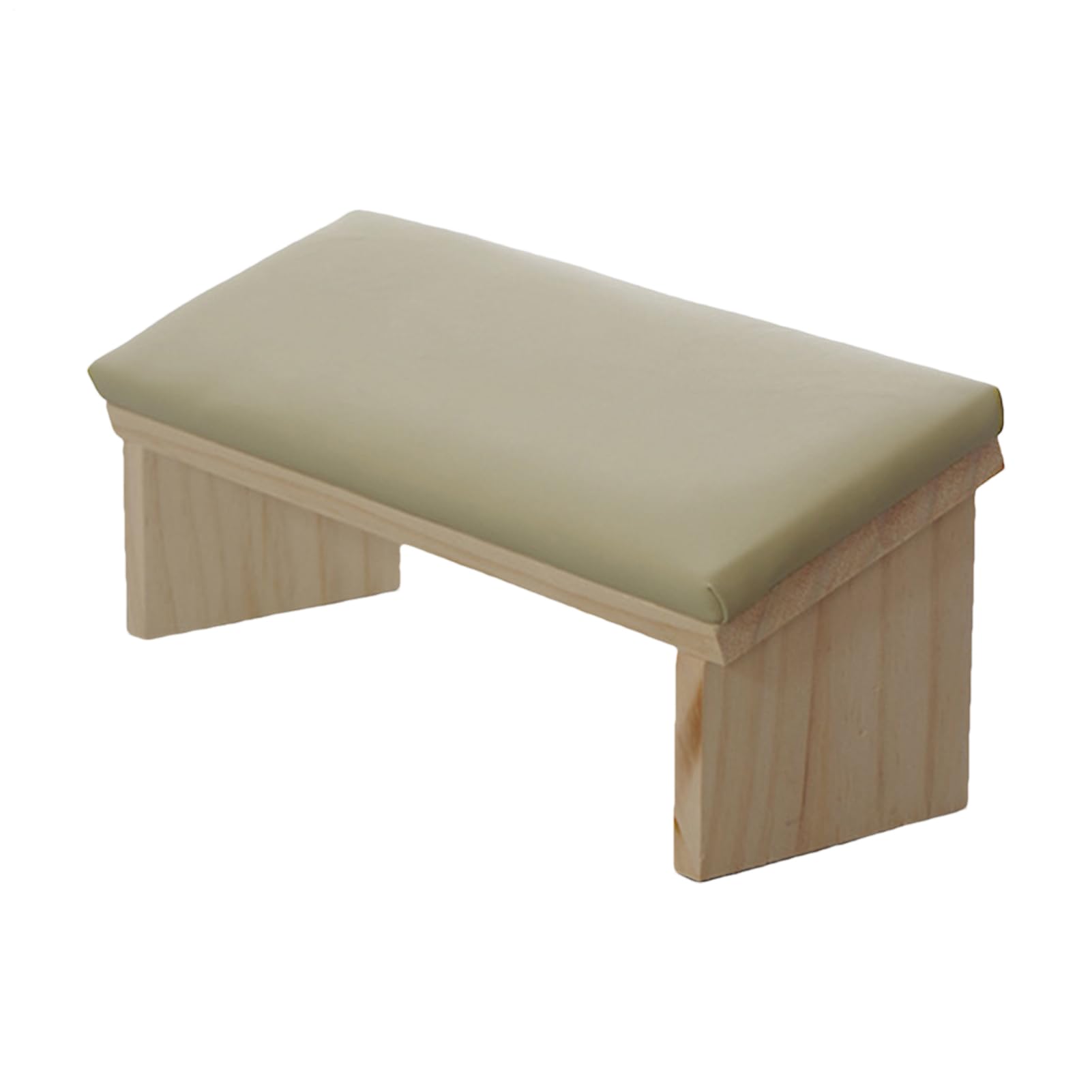 Nails Tech ARM REST - Bandage De Manucure De Conception De Biseau | Stand De nailartt De Polissage À Ongles En Bois Confortable, Sturdy Multifonctional Hand Rester Support Pillow Priding Bureau Pour L
