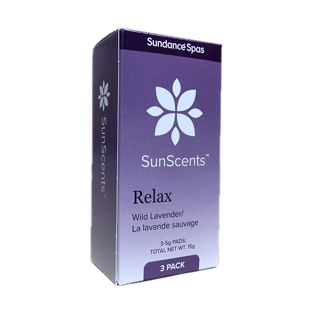 Sundance Spas SunScents™ - Relax, Wild Lavender (3-5g Pad), Clear