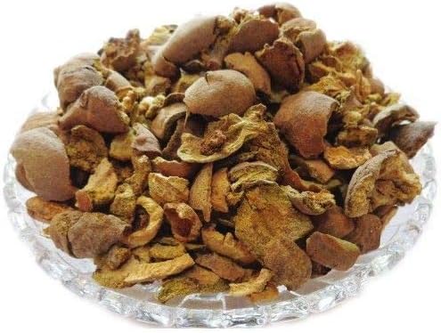 DKM Harad Yellow Chilka - Haritaki - Harad Badi Chilka - Yellow Terminalia Chebula - Harad Big Without Seeds (250 GMS)