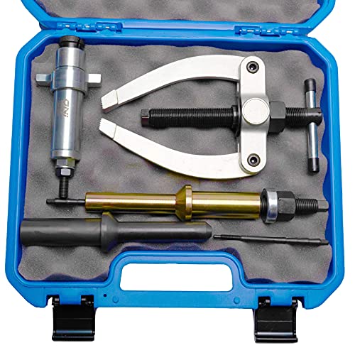 Oni Tools Injector Sleeve Nozzle Tube Remover & Installer Tool Kit for Volvo & Mack 9986174 88800387 88800196 Alt for Stainless Steel or Brass Cup on D11 D12 D13 D16 FM12 MP7 MP8 MP10 Truck Engines