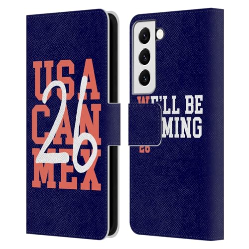 Samsung S22 5G : Housse Écosse Football avec rangements cartes et protection intégrale en cuir