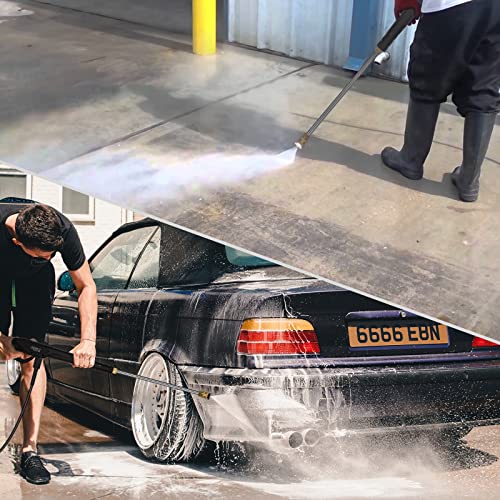 BILT HARD Gas Pressure Washer 3100 PSI 2.4 GPM, 5 Nozzle Tips 25ft Hose Power Washer with Soap Tank, High Pressure Washers Gas Powered, EPA & CARB Certified