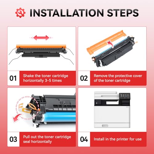 Image of 069 069H Toner Cartridge Set High Capacity with chip 2Pack Compatible for Canon 069H 069 Toner Compatible with Canon Color imageCLASS MF753Cdw MF751Cdw LBP674Cdw Laser Printer Ink All-in-One lnk Black