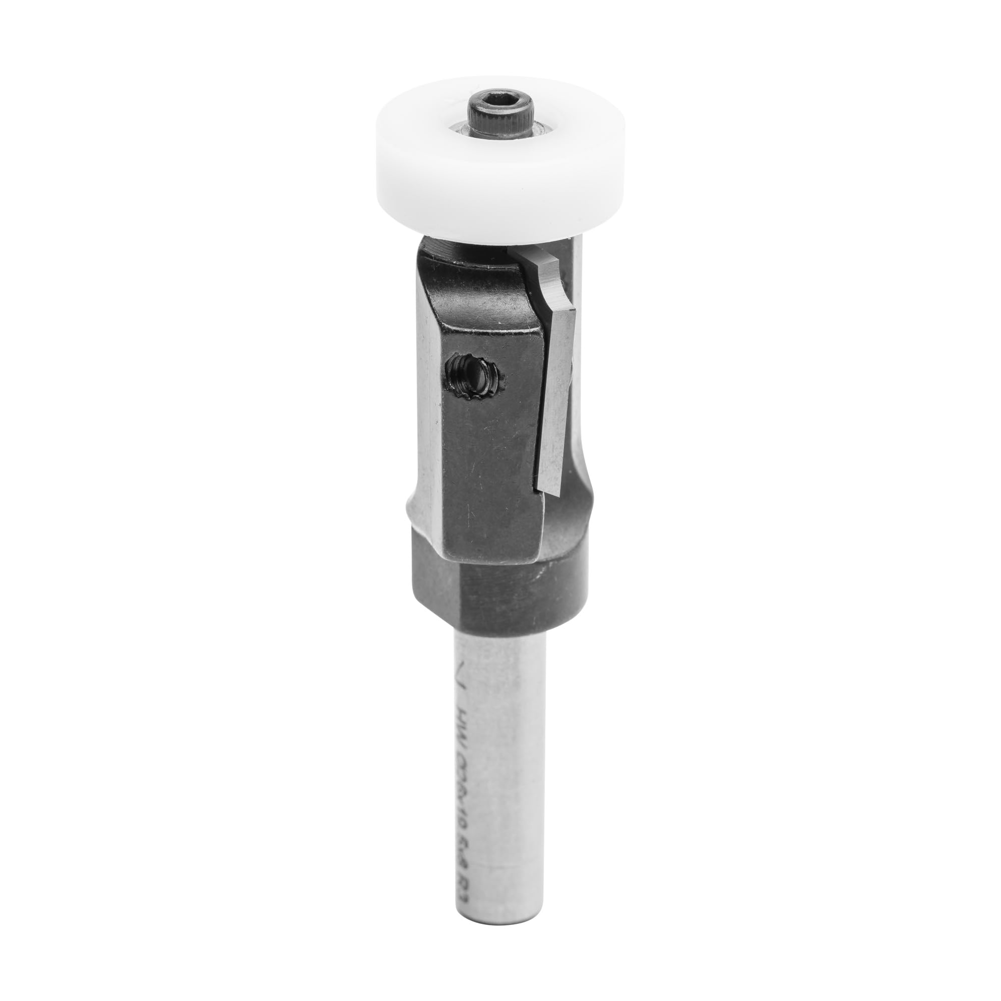 ENT 20339 WePla Fraise à Arrondir Carbure (D. 32 Mm, Queue 8 Mm) Avec 2 Roulements Pour Quart-de-rond