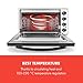 KLARSTEIN Masterchef 45 Mini Horno Electrico de sobremesa 45L, 2000W, 100-230°C, asador...