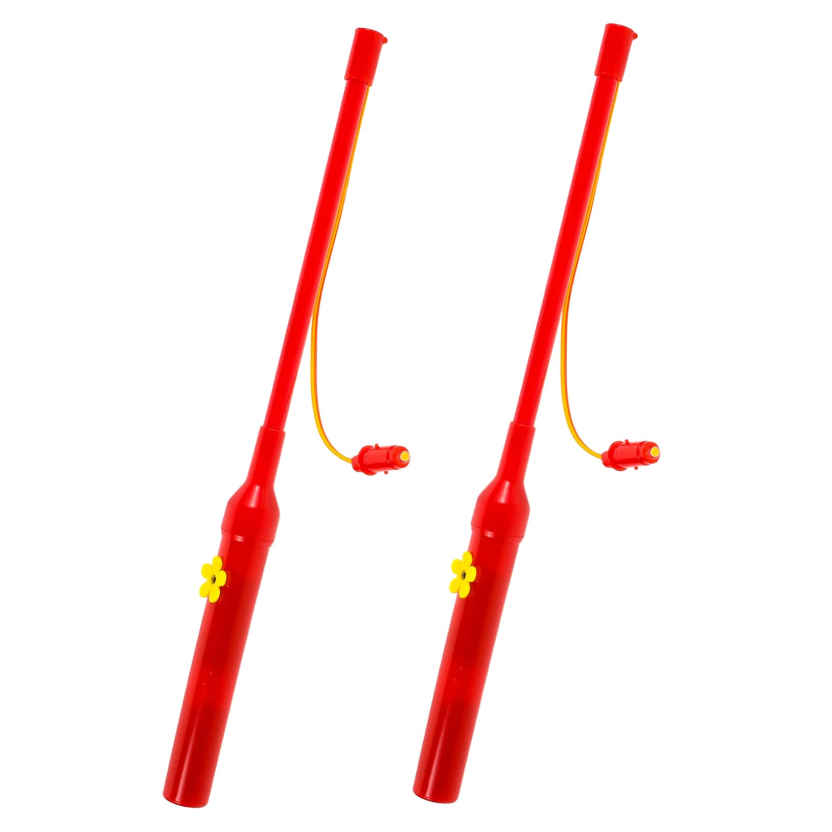 Toddmomy Led Lantern Walking Holder Portable Plastic Light Rod Bright Illumination for Parties