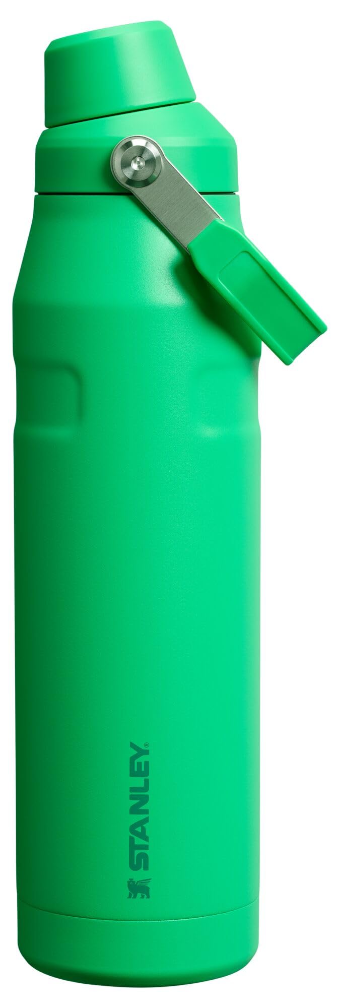 STANLEYIceFlow Fast Flow Water Bottle | Angled Spout Lid | Lightweight & Leakproof for Travel & Sports | Insulated Stainless Steel | BPA-Free