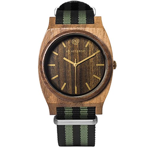 Montre en bois AB AETERNO Journey résolvant les allergies aux métaux avec style