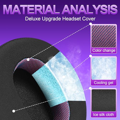Coussinets de rechange en gel Magic Ice pour casque Microsoft Surface 1 et 2