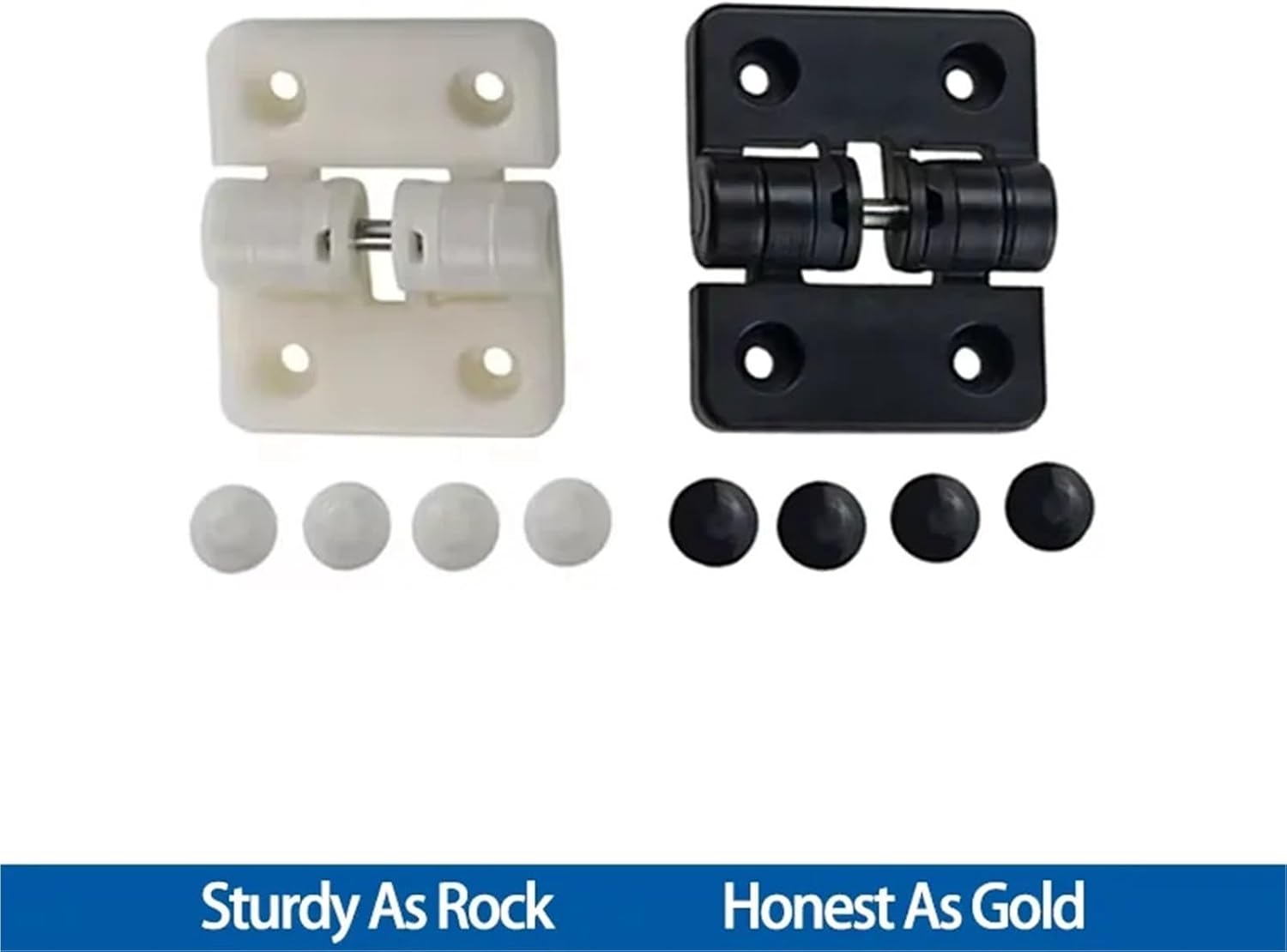 Adjustable 90/180 Degree Functional Plastic Resin Stop Limit Hinge Suitable for Instruments(Lvory-0.5N.m)