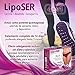 Liposer - 16 sticks - Elimina la grasa acumulada en Abdomen, Caderas....