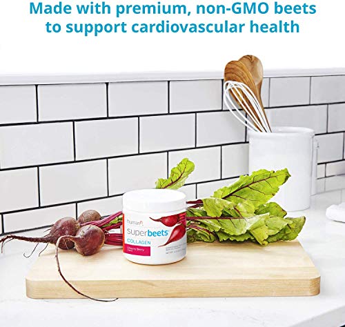HumanN SuperBeets Collagen Concentrated Non-GMO Beetroot Healthy Skin Supporting Supplement (Cherry Berry Flavor, 6.56-Ounce,1-Pack) - Thumbnail 7