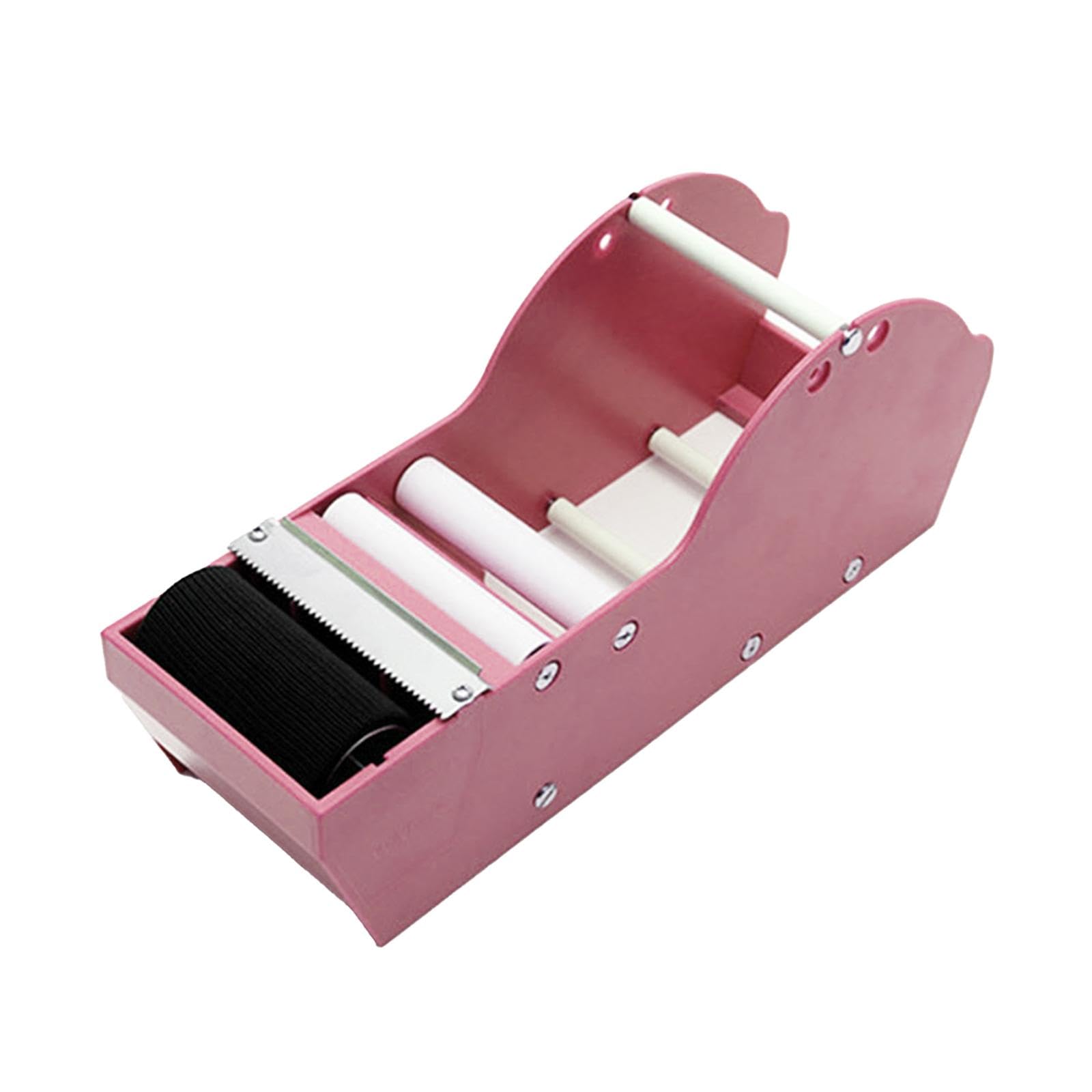 Dispensador de Cinta Adhesiva Práctico para Proyectos de Bricolaje, rosa