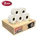 Produktbild Matsuro Original | Kompatibel Rollen Adress-Etiketten Ersatz für DYMO 99012 S0722400 (36 mm x 89 mm | 260 Etiketten pro Rolle | 5-er PACK)