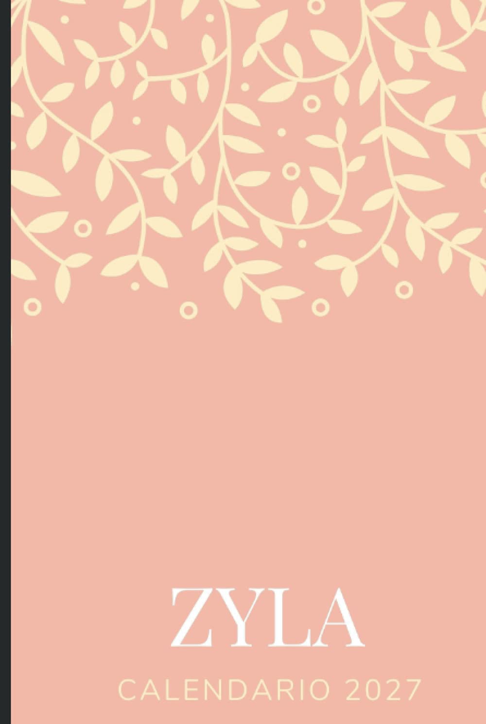 CALENDARIO PER ZYLA: CALENDARIO - BULLET JOURNAL STILE - PERSONALIZZATO PER IL NOME ZYLA - UNA PAGINA AL GIORNO - REGALO DI NATALE - REGALO DI COMPLEANNO - IDEA REGALO PER LE DONNE