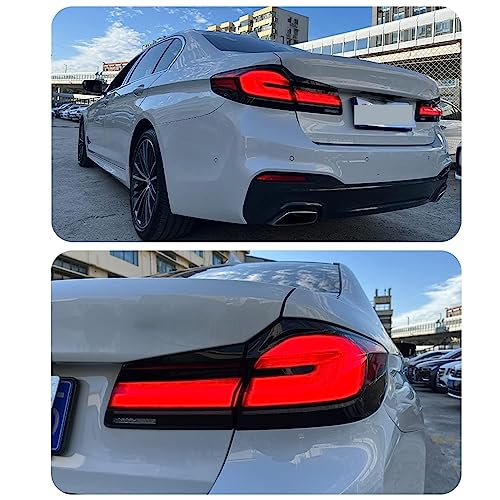 Inginuity Time Led Tail Lights For Bmw 530 540 G30 M5 F90 2017 2018 2019 2020 With Full Led Facelift Sequential Turn Signal Rear Lamp Assembly With Fender #TOP4