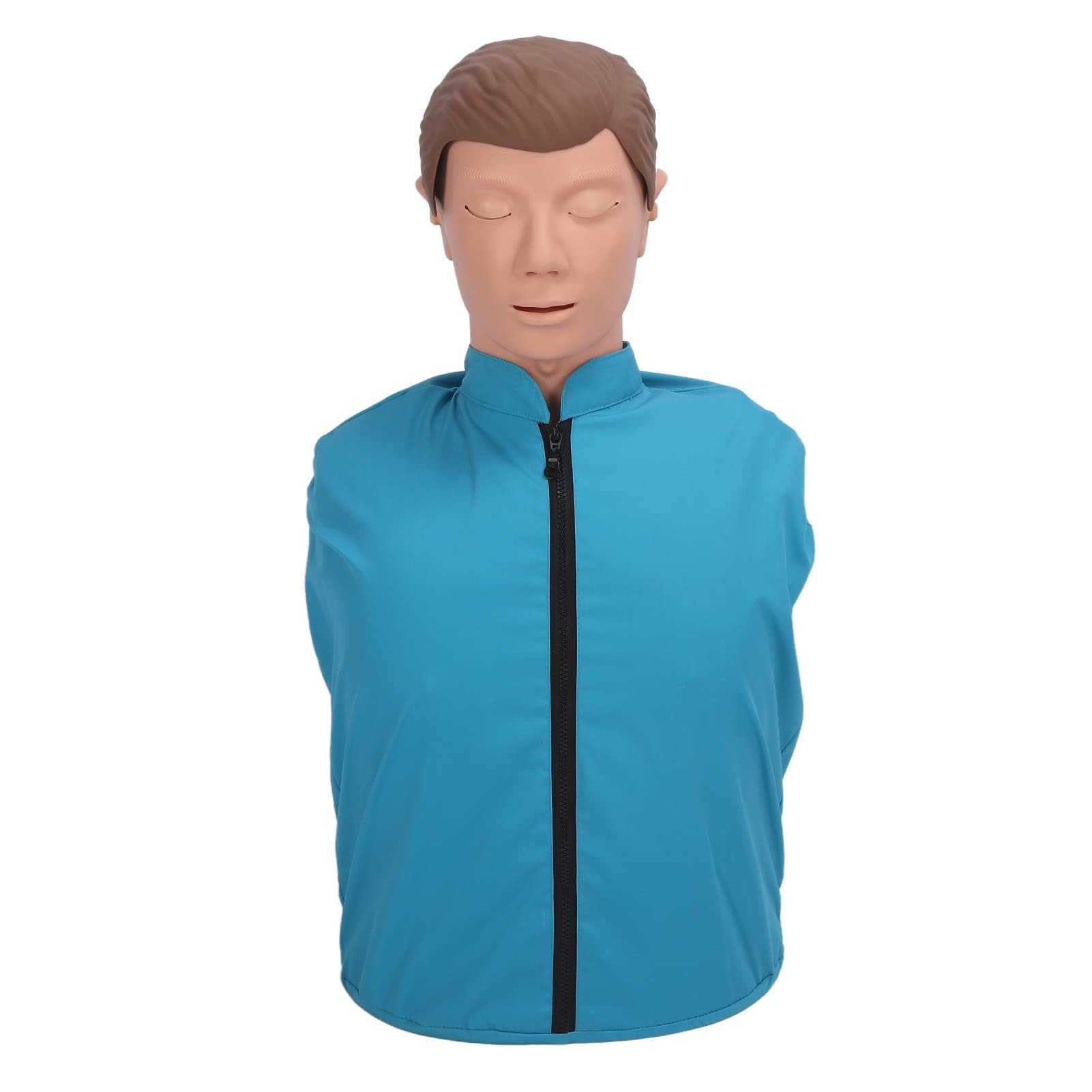 Maniquí de RCP para Adultos de Medio Cuerpo, Modelo de enfermería, simulador simulado de RCP para Entrenamiento de Primeros Auxilios