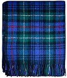 I LUV LTD Tartan Couverture Mélange de Laine Ecossais Mackenzie Modern 60 x 72 Pouces