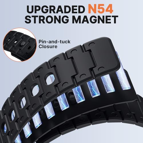 Image of Bandletic Sport Magnetic Band Compatible with Garmin Watch Quick Fit 22mm