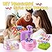 GPPNKC Flower Bouquet Craft Kit DIY Arts and Crafts Toddler Toys Flowers Market Toy Educational Fun DIY Activity Set Birthday Gift for 4 5 6 7 8+ Year Old Girls and Boys