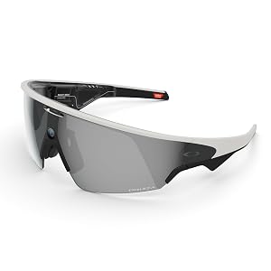 Oakley Meta Vanguard with Meta AI Audio Photo Video Compatibility - White Prizm Black