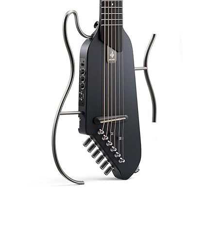 ギター Donner hush-I HUSH-I Acoustic-Electric Guitar Kit for Travel Silent Practice Donner