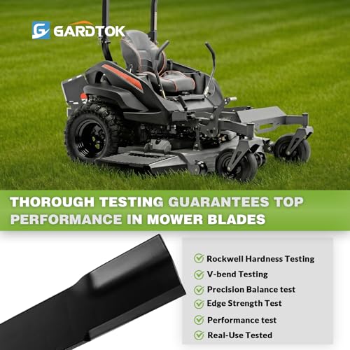 GardTok 438-0004-00 Medium Lift Mower Blades for Spartan 48 inch Deck by GardTok - Used condition - Image 9