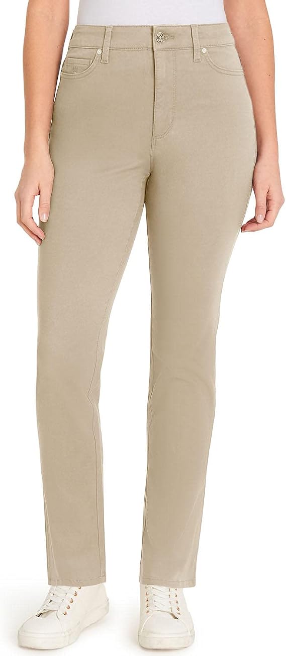 Bandolino Amy Straight Leg Denim, Khaki 