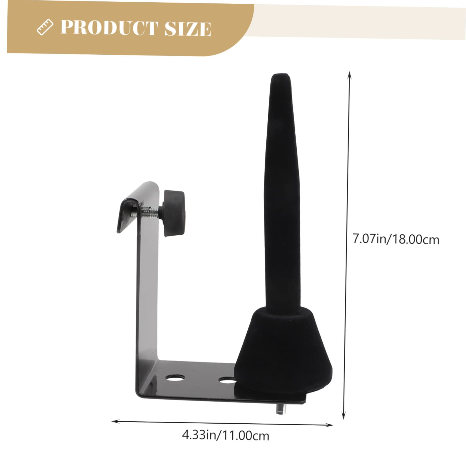 Milisten Alto Tenor Saxophone Stand Wall Bracket Flute Hanger Sax Rack Musical Instrument Support