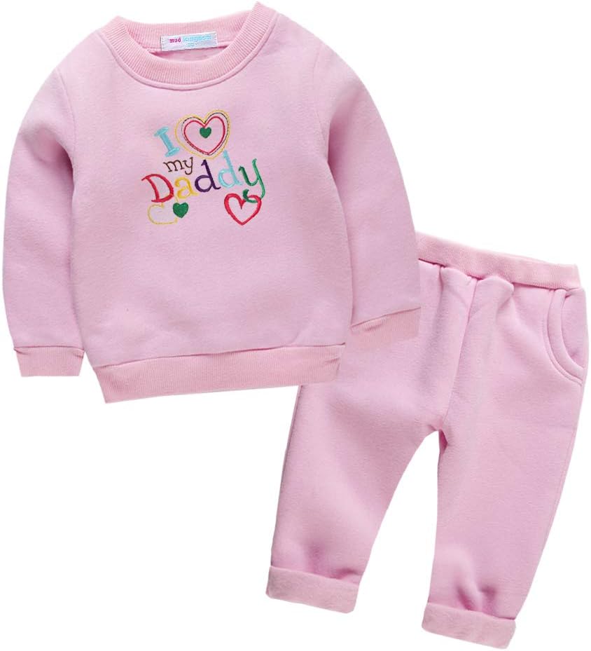 Mud Kingdom Cute Unisex Kids Outfits Pattern Jogging Set