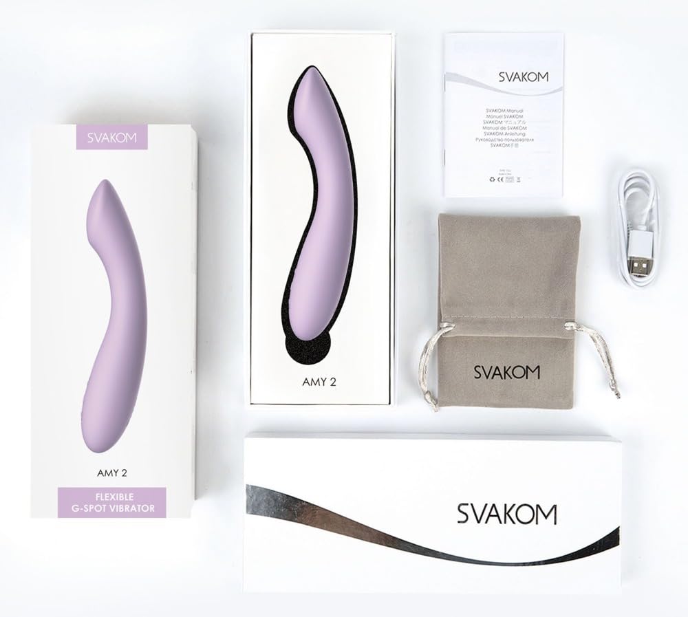 Svakom Amy 2 Vibratore Viola One Size