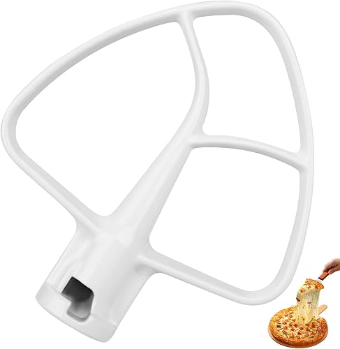 K45B Coated Flat Beater for KitchenAid 4.5-5 Qt Tilt-Head Stand Mixer, KitchenAid Paddle Attachment Compatible with K45, K45SS, KSM45, KSM75, KSM90, KSM95, KSM100, KSM110, KSM120, KSM150 and More