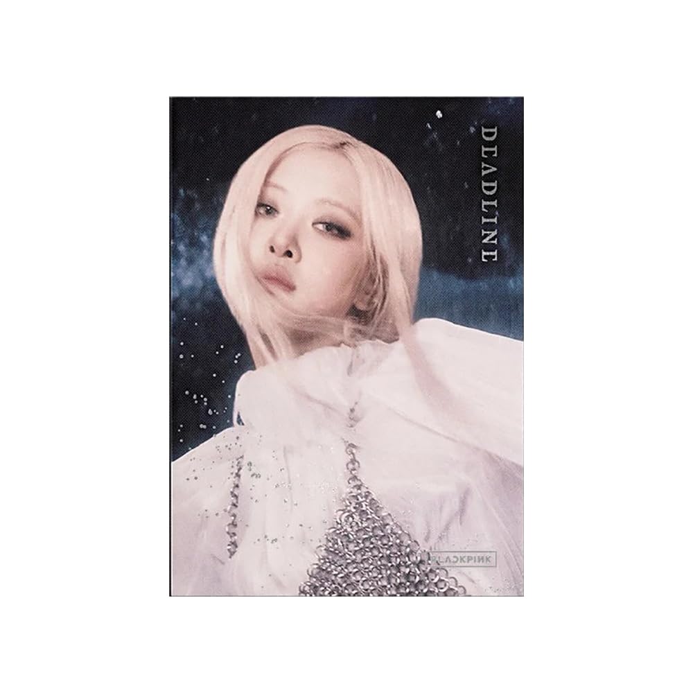 BLACK PINK - 3RD MINI ALBUM DEADLINE, [SILVER VERSION - ROSE]
