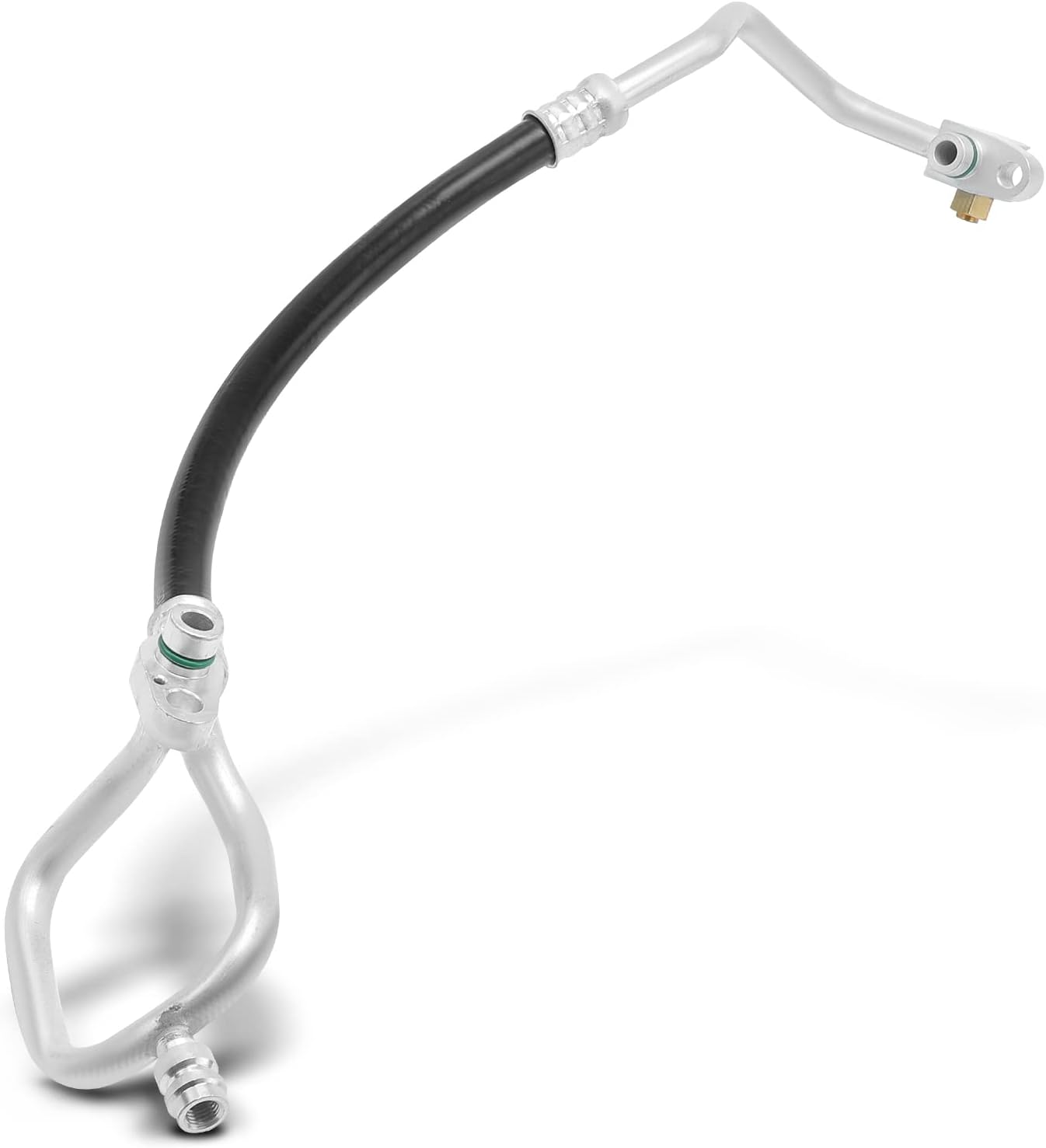 A-Premium A/C Discharge Line Hose Assembly Compatible with Nissan Xterra, 2000 2001 2002, 3.3L, Compressor to Condenser