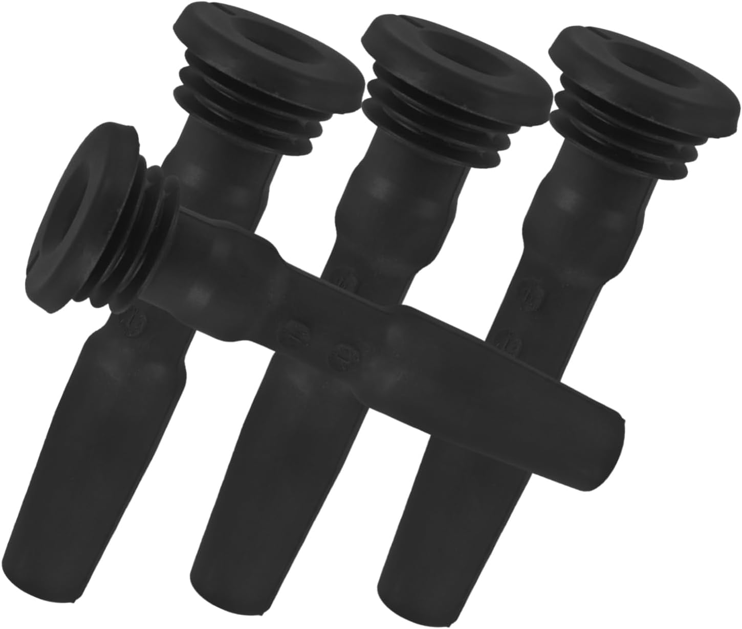 4pcs Car Ignition Coil Boots Spark Plug Rubber Boots Replacement for Engine Ignition Coils