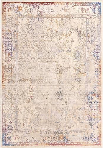 Tapete rectangular beige 6x8.75 pies Rugs.com miniatura 3