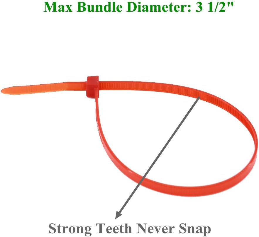 Best Cyber Deals 🔥 Heavy Duty Strong 12 Inch 100 Pieces Red Color Cable Zip Ties, Upgrade Durable 50 LBS Festival Decoration Fastening Ties Tools, Handheld Easy to Use Electric Cord Management Wire Zip Ties, Outdoor Big Sale Heavy Duty Strong 12 Inch 100 Pieces Red Color Cable Zip Ties, Upgrade Durable 50 LBS Festival Decoration Fastening Ties Tools, Handheld Easy to Use Electric Cord Management Wire Zip Ties, Outdoor